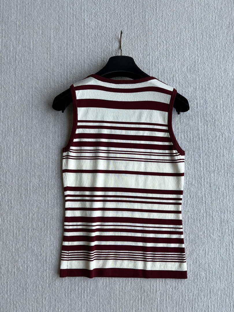 Chanel Women Fashion Knitted T-shirt Vest C81115