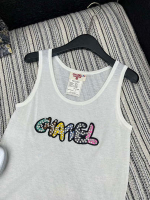 Chanel Women Fashion Knitted T-shirt Vest C81106 - S - View 2