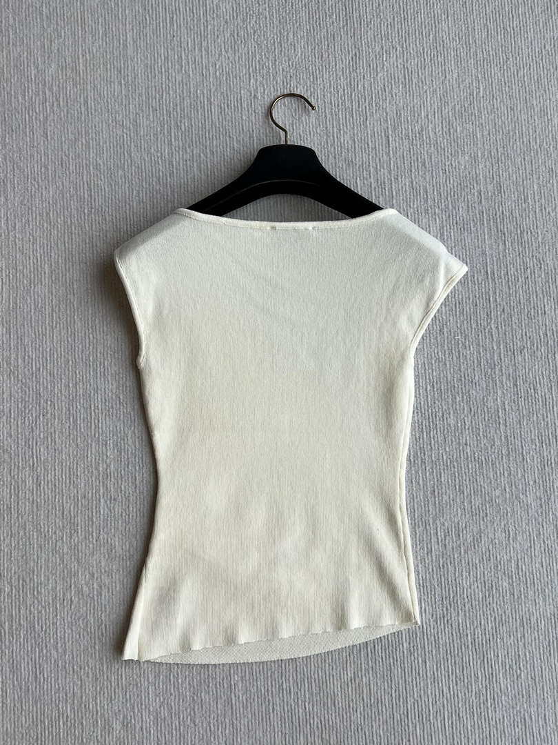 Chanel Women Fashion Knitted T-shirt Vest C81116
