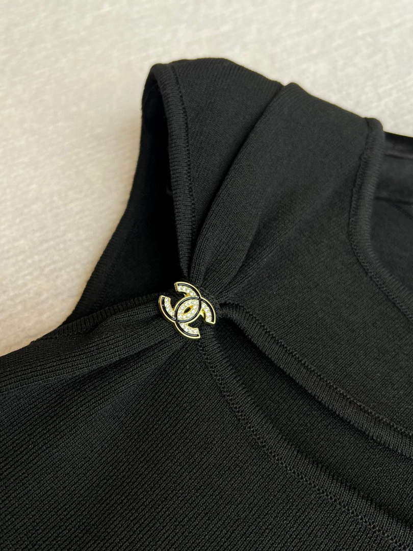Chanel Women Fashion Knitted T-shirt Vest C81116
