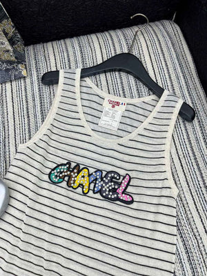Chanel Women Fashion Knitted T-shirt Vest C81107 - S - View 2