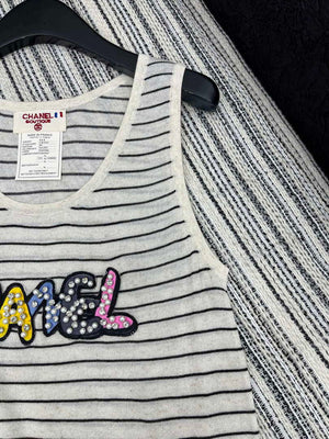 Chanel Women Fashion Knitted T-shirt Vest C81107 - S - View 3