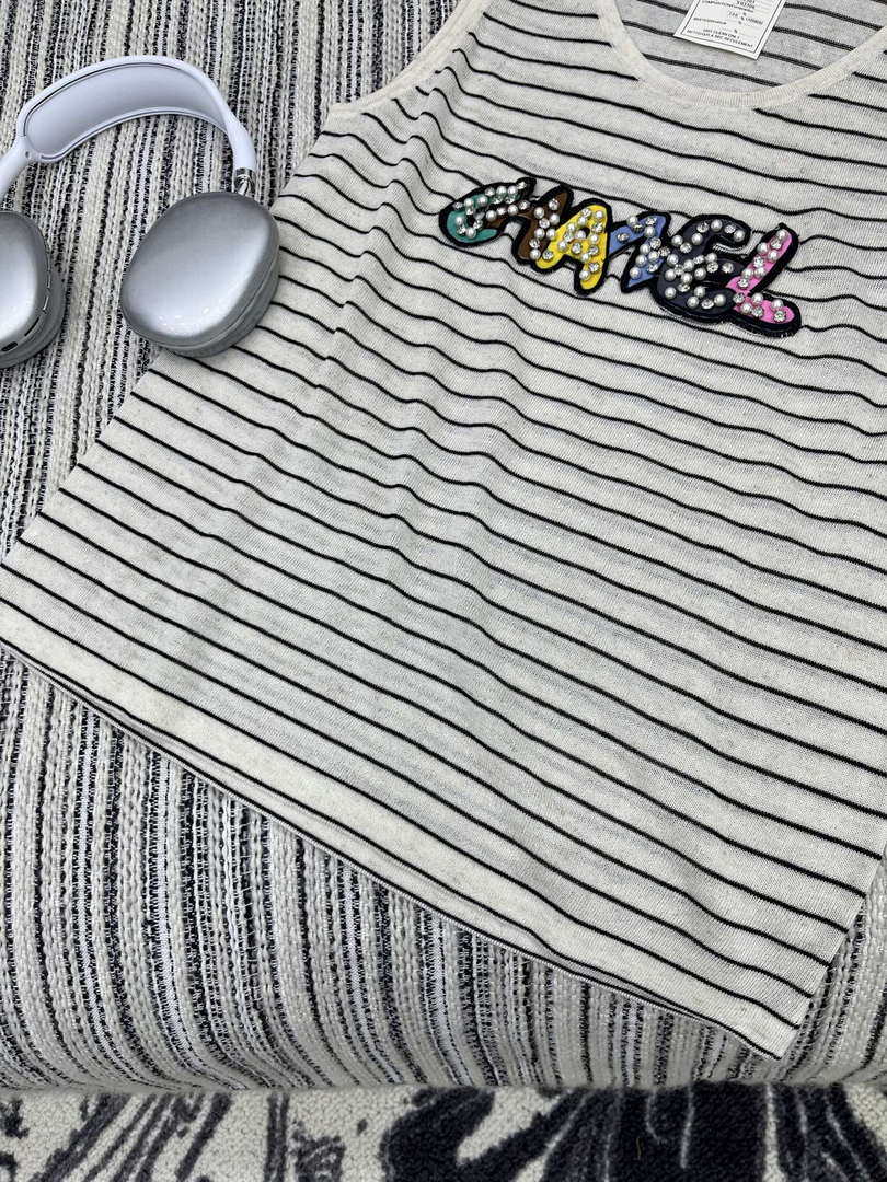 Chanel Women Fashion Knitted T-shirt Vest C81107