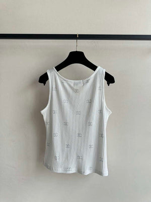 Chanel Women Fashion Knitted T-shirt Vest C81117 - S - View 2