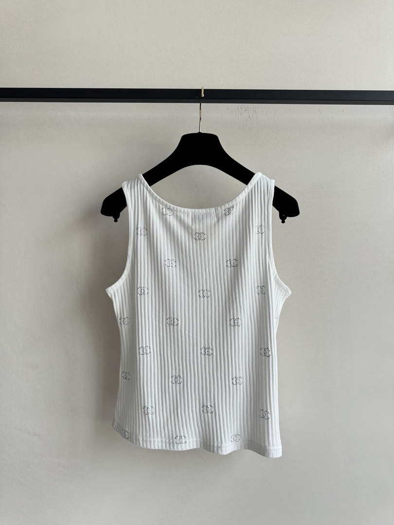 Chanel Women Fashion Knitted T-shirt Vest C81117