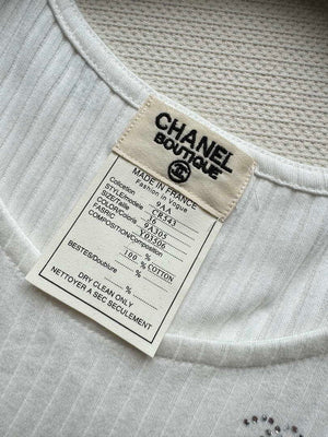 Chanel Women Fashion Knitted T-shirt Vest C81117 - S - View 6