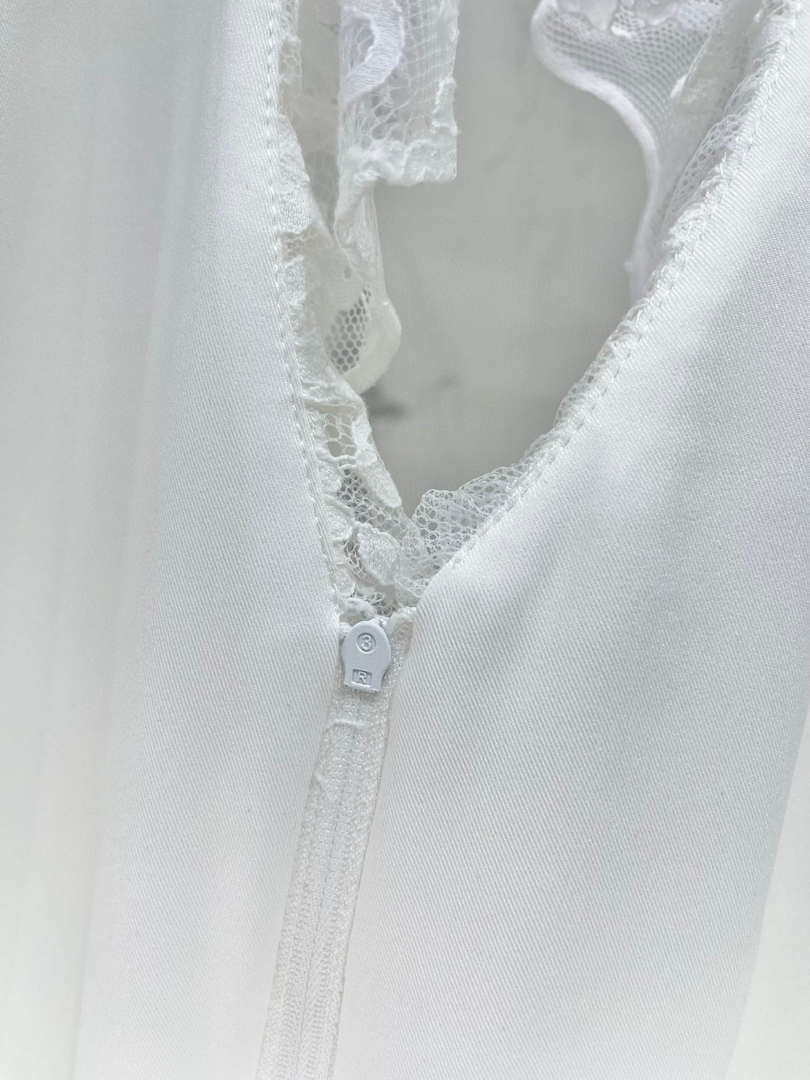 Chanel Women Fashion Lace Suit Halter Neck Irregular Backless Design Vest C81113