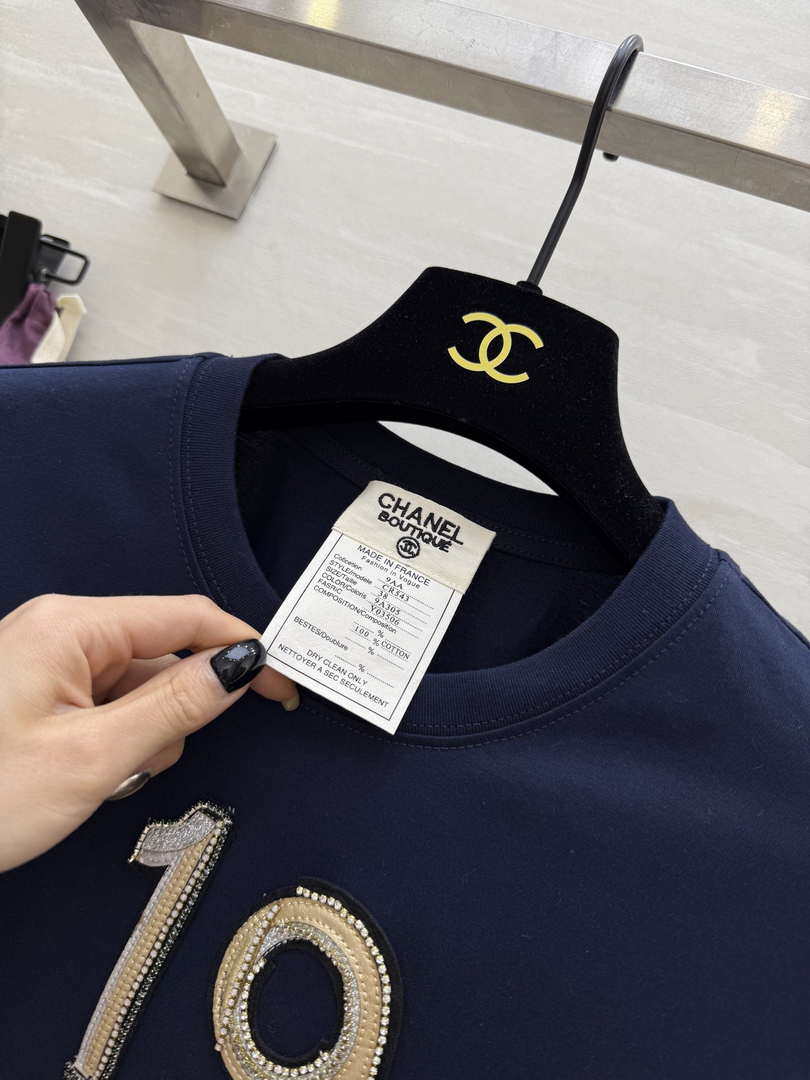 Chanel Women Fashion vintage  T-shirt C81120