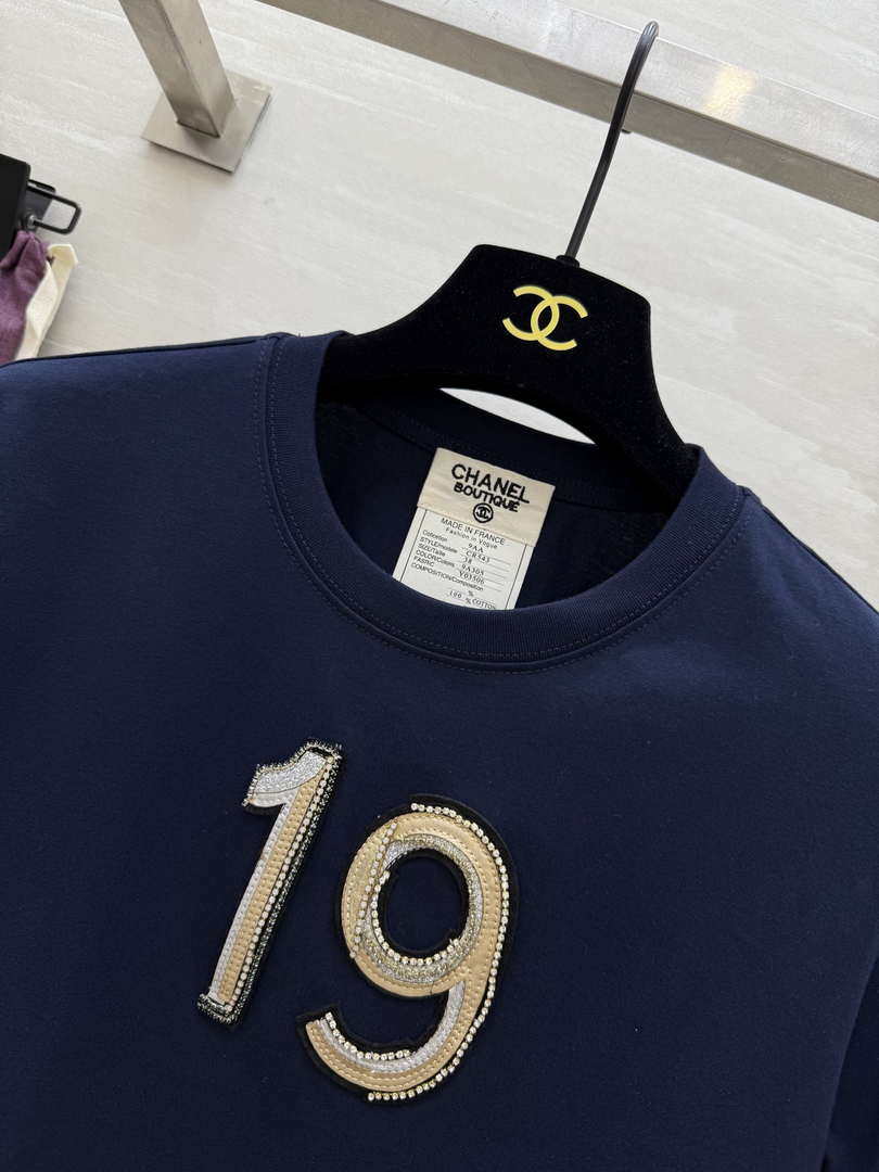 Chanel Women Fashion vintage  T-shirt C81120