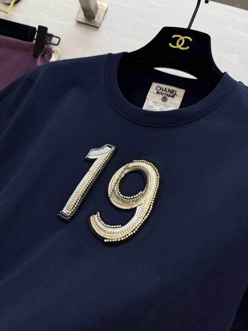 Chanel Women Fashion vintage  T-shirt C81120