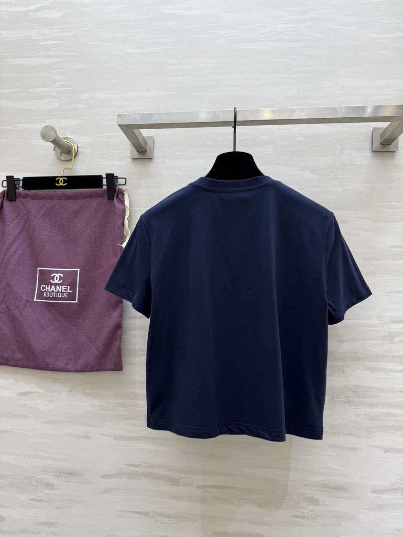 Chanel Women Fashion vintage  T-shirt C81120