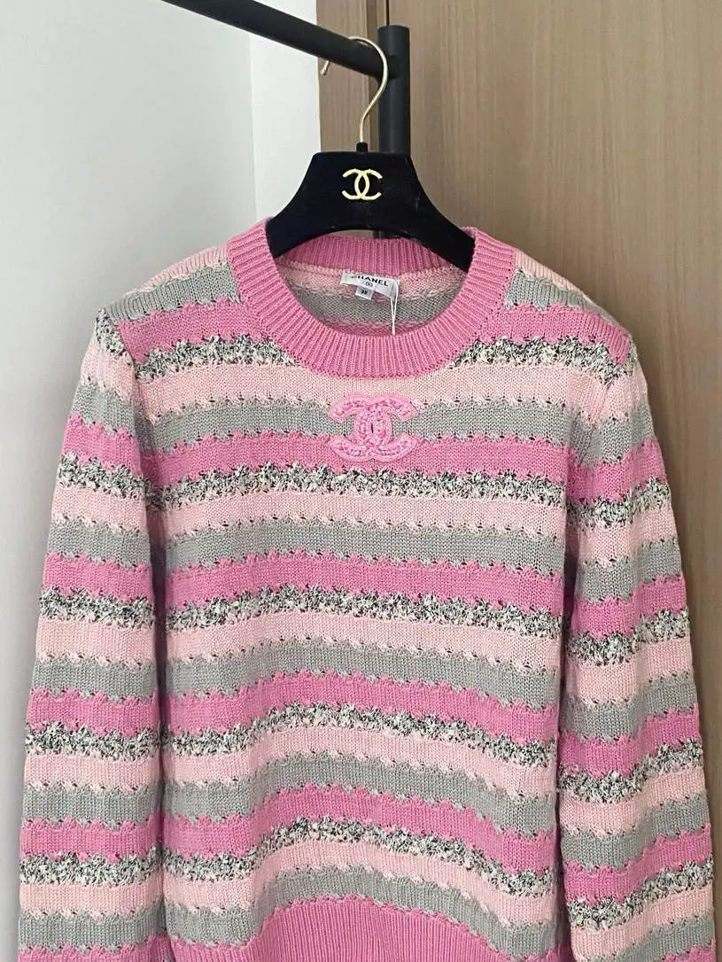 Chanel Women Long-sleeved cashmere Sweater CC69205