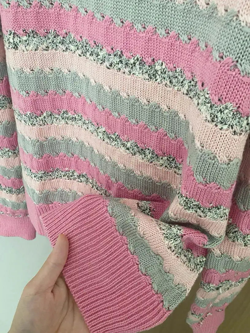 Chanel Women Long-sleeved cashmere Sweater CC69205