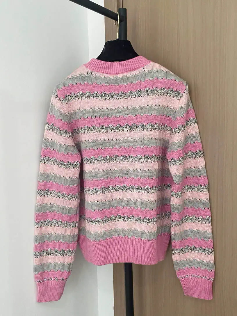 Chanel Women Long-sleeved cashmere Sweater CC69205