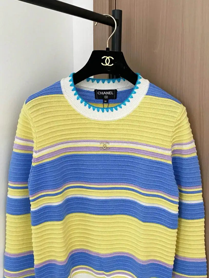 Chanel Women New long sleeves  wool Sweater CC69208