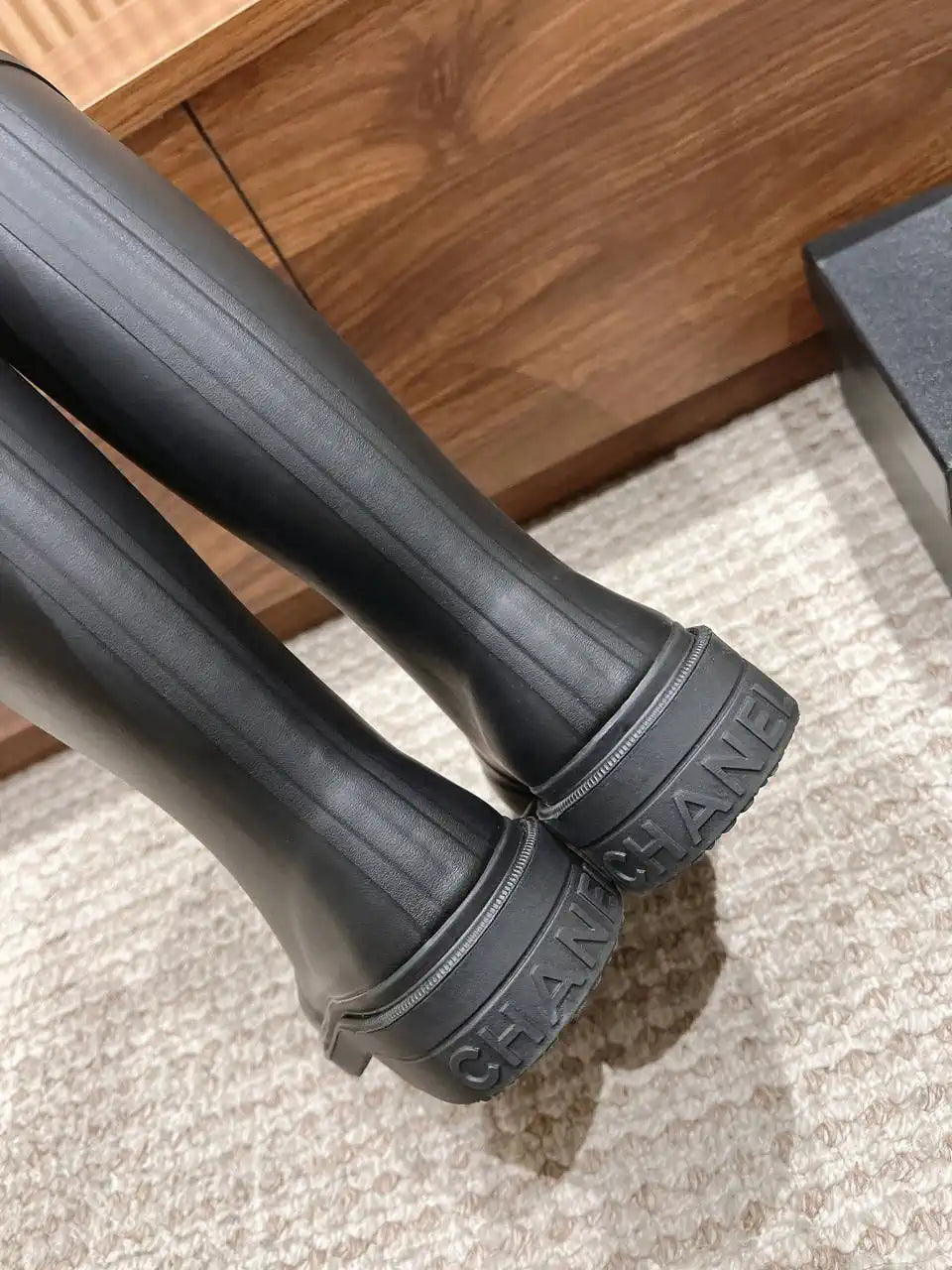 Chanel Women popular Rain boots TPU C92430