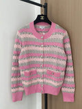 Chanel Women Round Cardigan Sweater CC69204