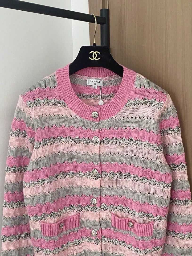 Chanel Women Round Cardigan Sweater CC69204