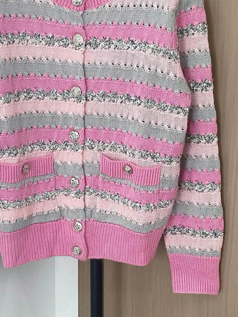 Chanel Women Round Cardigan Sweater CC69204