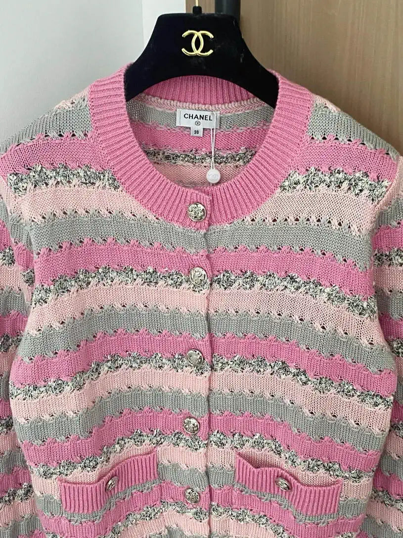 Chanel Women Round Cardigan Sweater CC69204