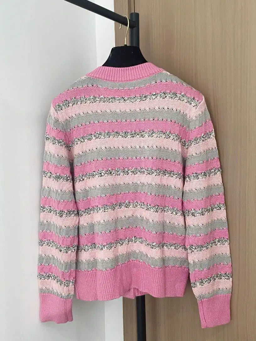 Chanel Women Round Cardigan Sweater CC69204