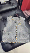 Chanel Women Tweed vest jacket C62331