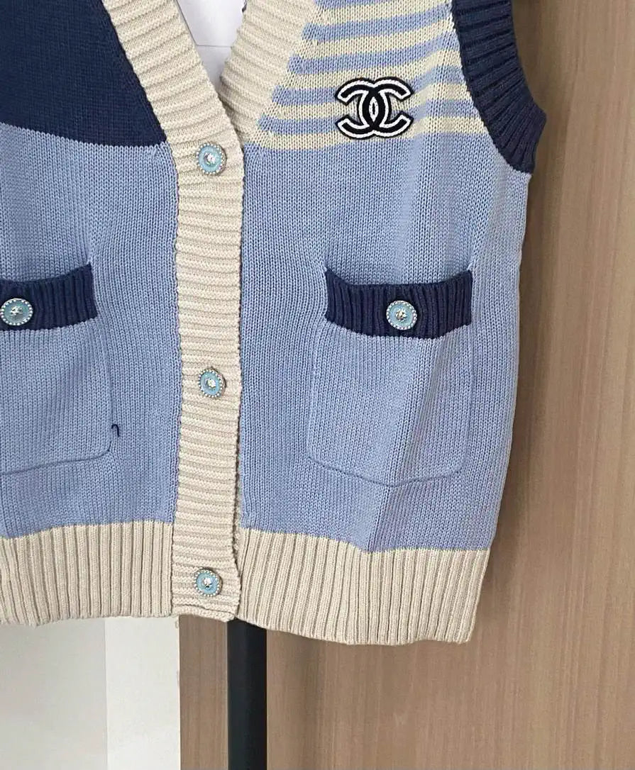 Chanel Women Vest Wool Cardigan Sweater CC69214