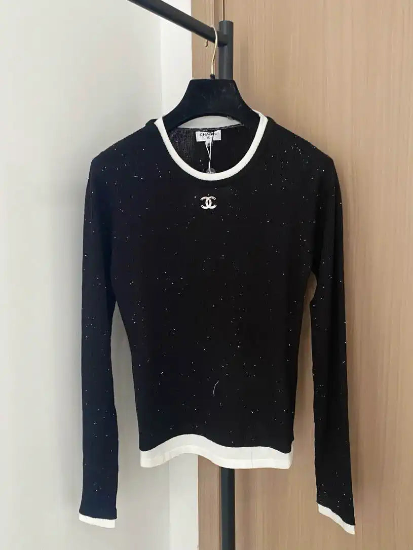 Chanel Women Wool long sleeves Sweater CC6924
