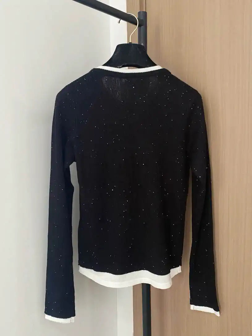 Chanel Women Wool long sleeves Sweater CC6924