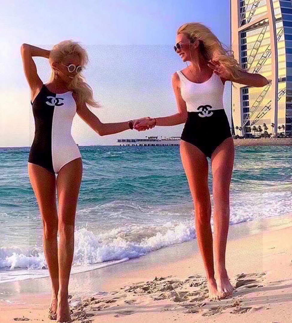 Chanel Women's Bikini Swimsuit Suit P72623