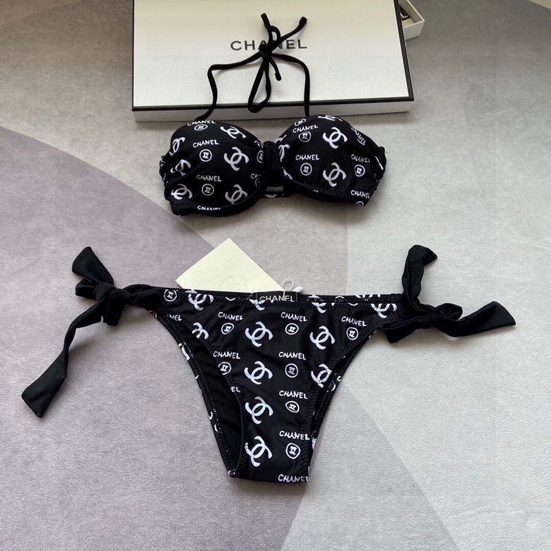 Chanel Women's Bikini Swimsuit Suit P72631