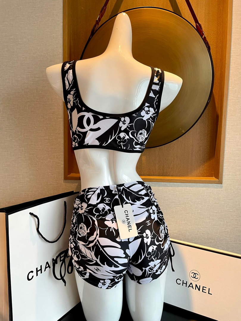 Chanel Women's Bikini Swimsuit Suit P72633