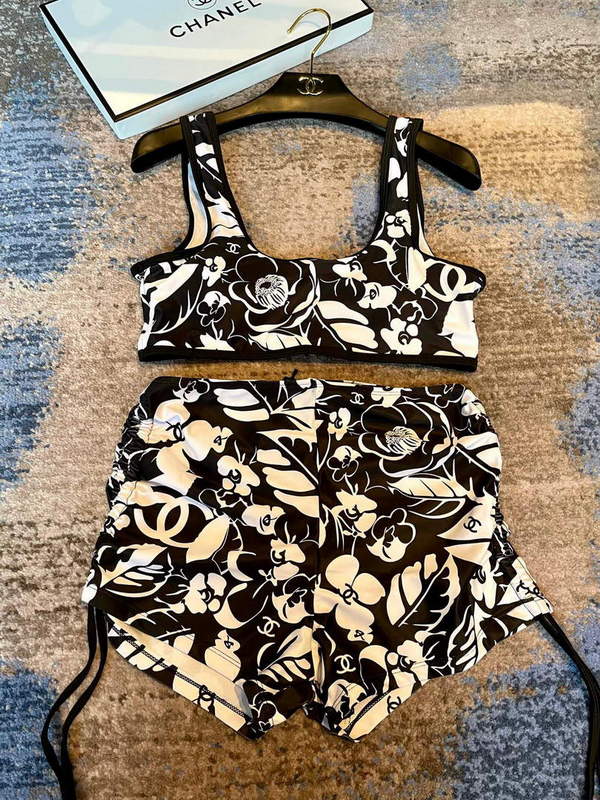 Chanel Women's Bikini Swimsuit Suit P72633