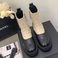 Chanel Women's Boot Shoes G38758 - 35 - View 1