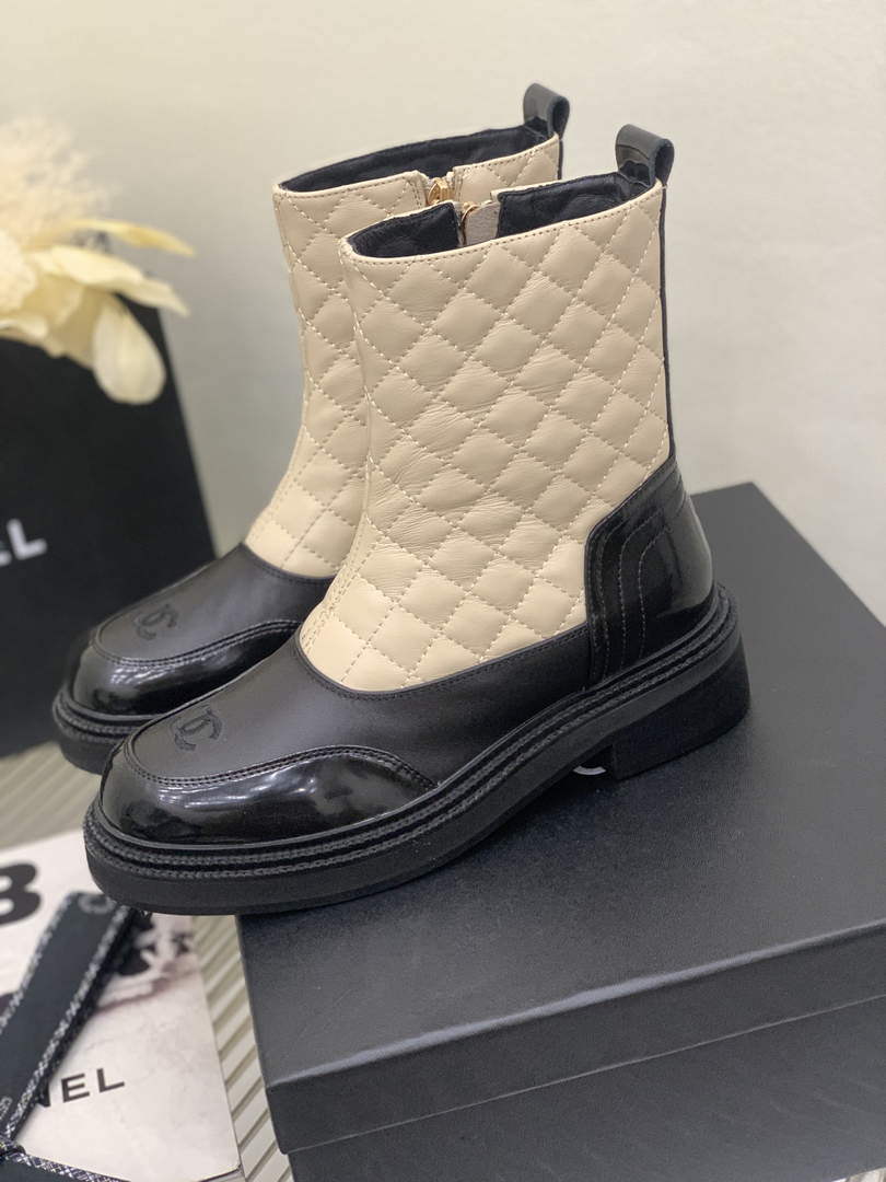 Chanel Women's Boot Shoes G38758 - 35 - View 2