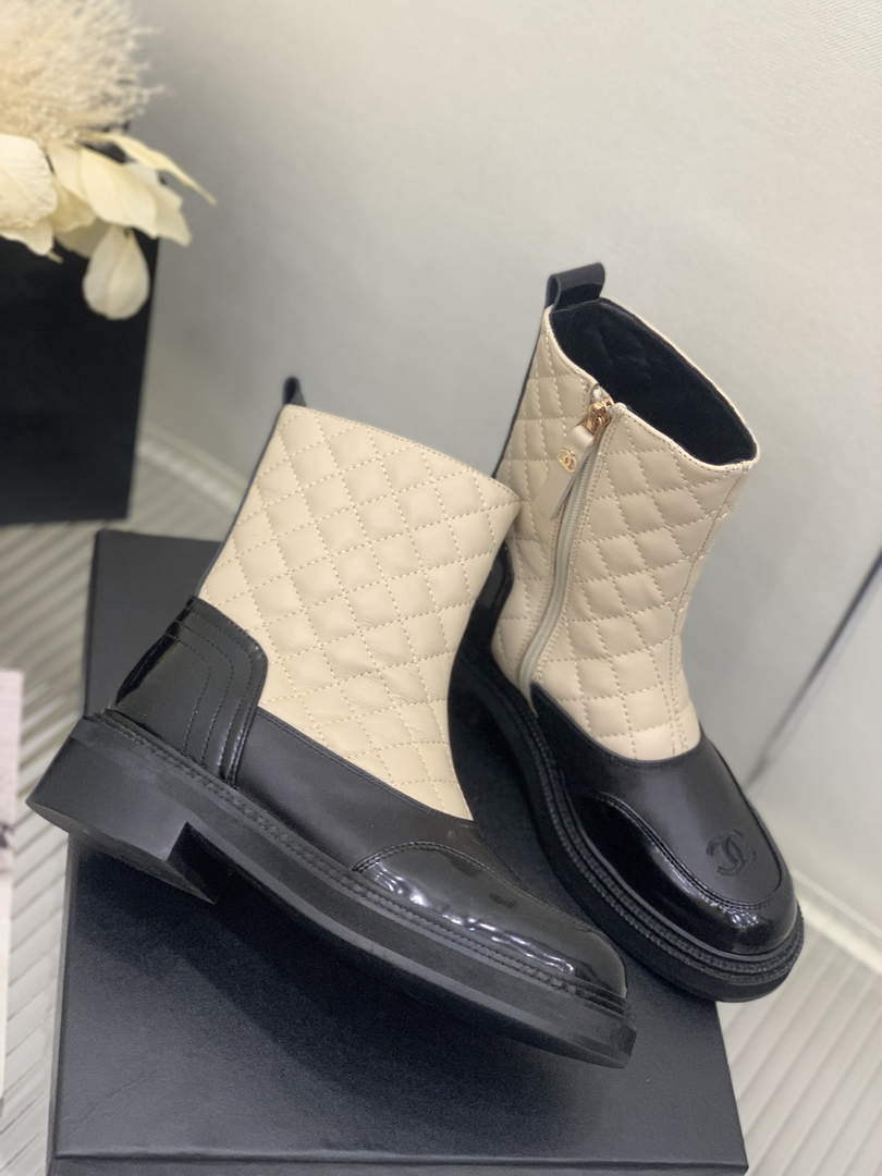 Chanel Women's Boot Shoes G38758 - 35 - View 3