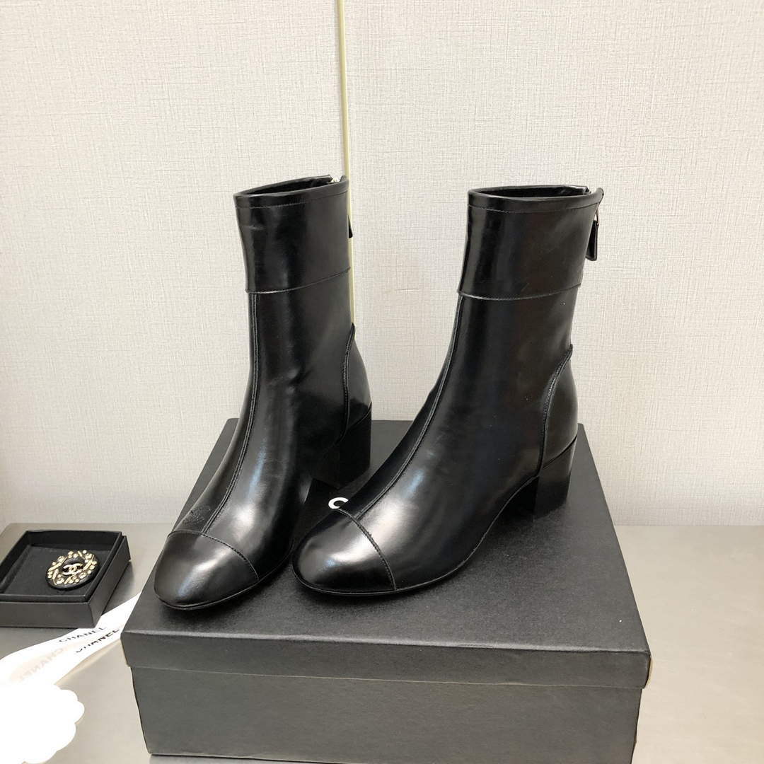 Chanel Women's Boot Shoes G38765 - 35 - View 2