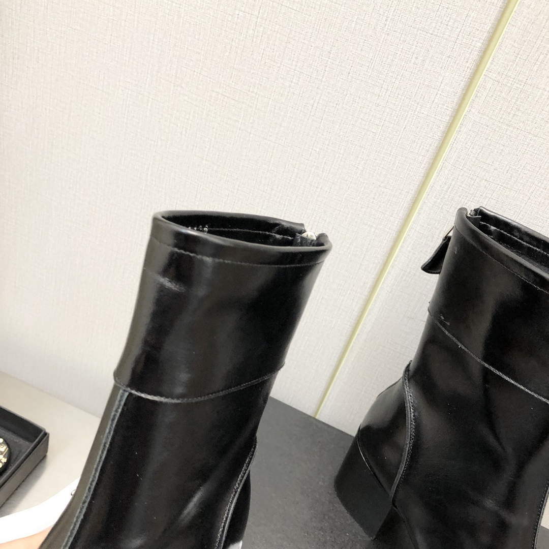 Chanel Women's Boot Shoes G38765 - 35 - View 3