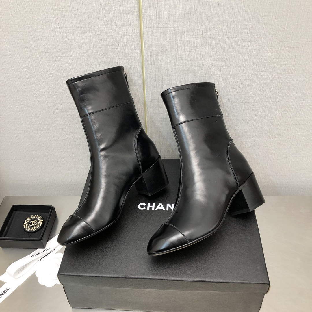 Chanel Women's Boot Shoes G38765 - 35 - View 5