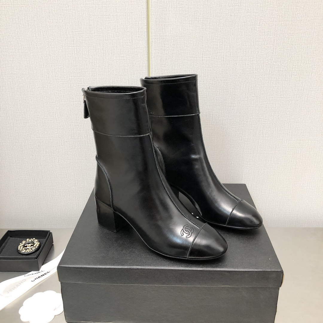 Chanel Women's Boot Shoes G38765 - 35 - View 7