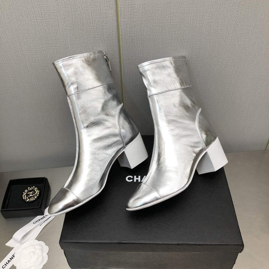 Chanel Women's Boot Shoes G38766 - 35 - View 7