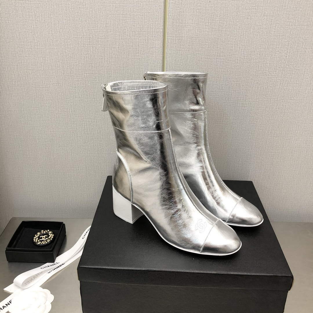 Chanel Women's Boot Shoes G38766 - 35 - View 8