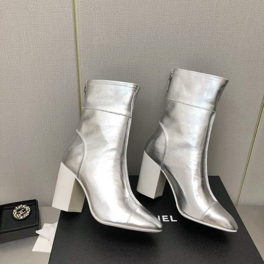 Chanel Women's Boot Shoes G38768 - 35 - View 2