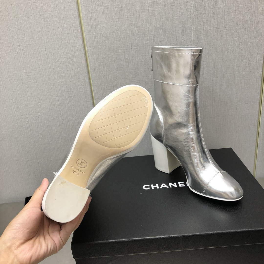 Chanel Women's Boot Shoes G38768 - 35 - View 4
