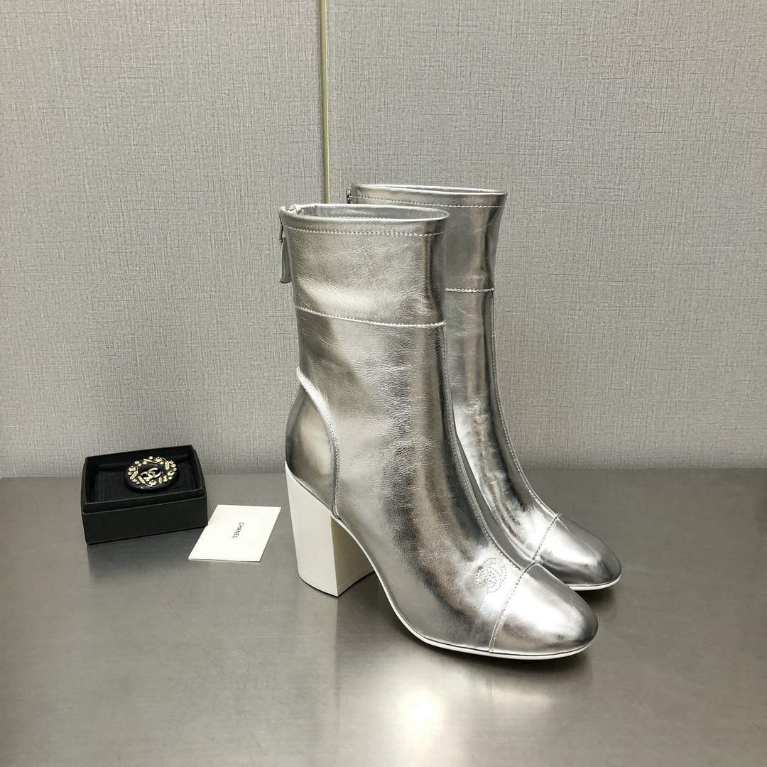 Chanel Women's Boot Shoes G38768 - 35 - View 5