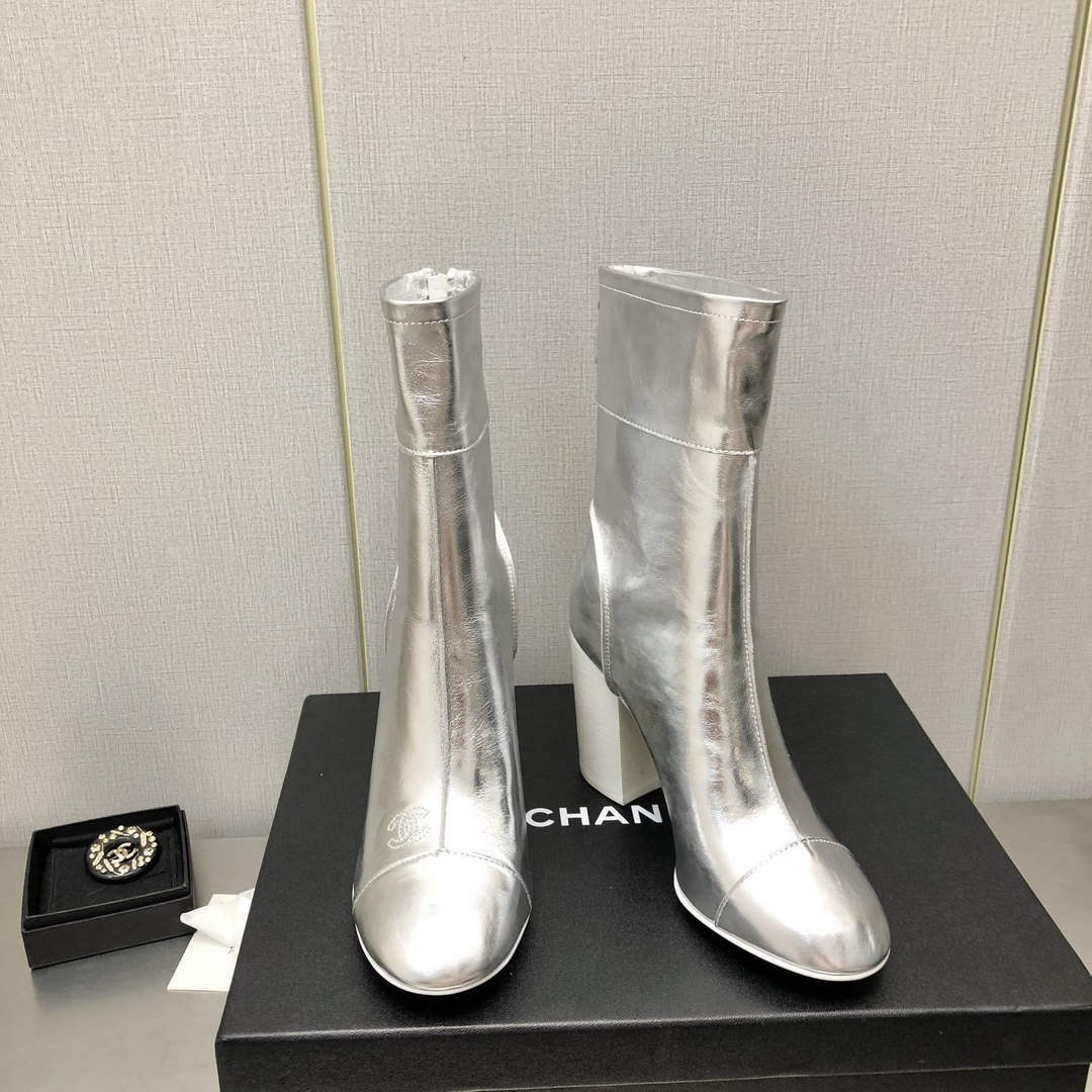 Chanel Women's Boot Shoes G38768 - 35 - View 7