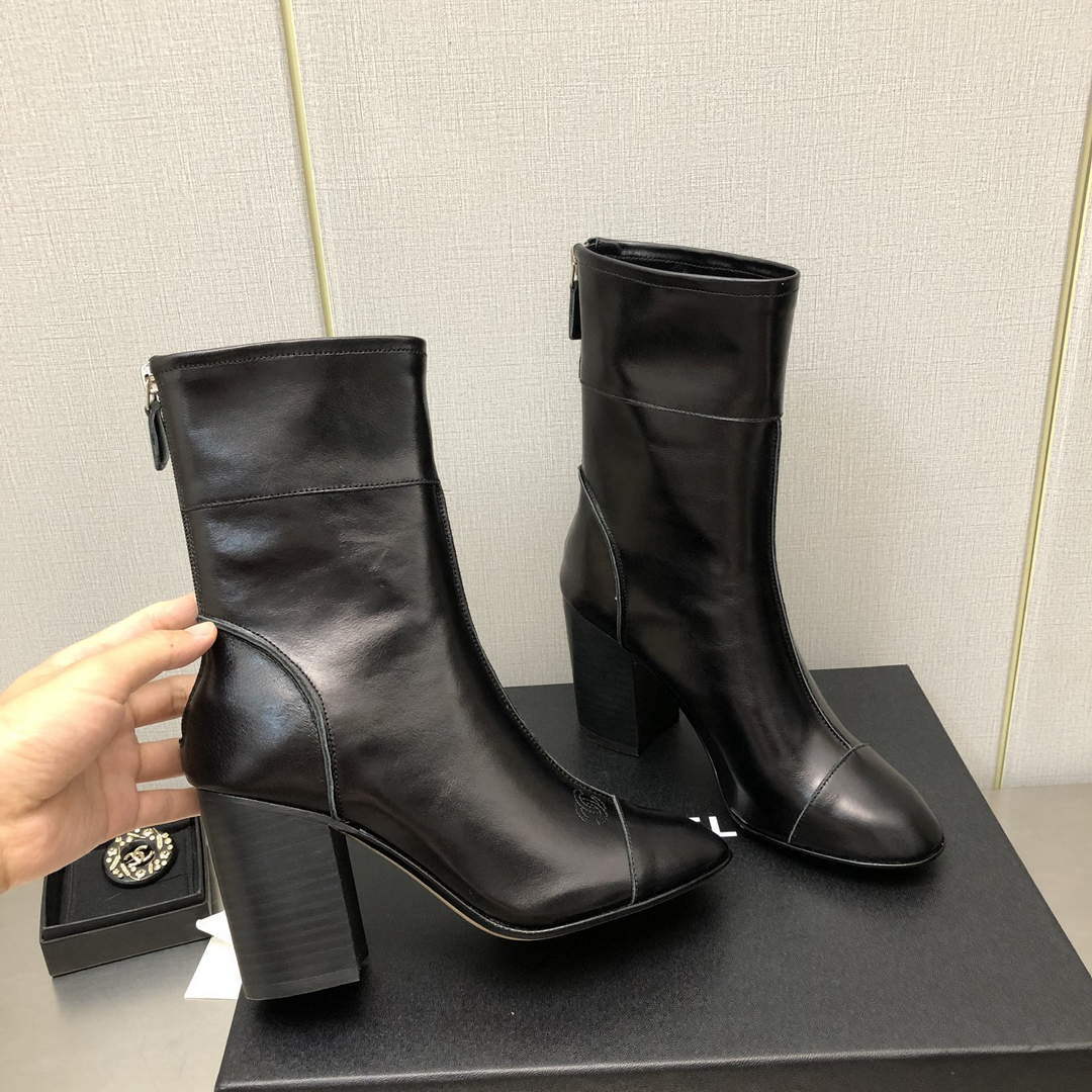 Chanel Women's Boot Shoes G38769 - 35 - View 2