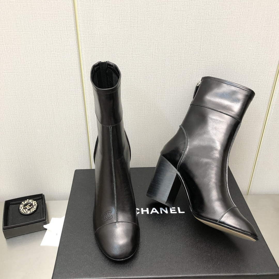 Chanel Women's Boot Shoes G38769 - 35 - View 8