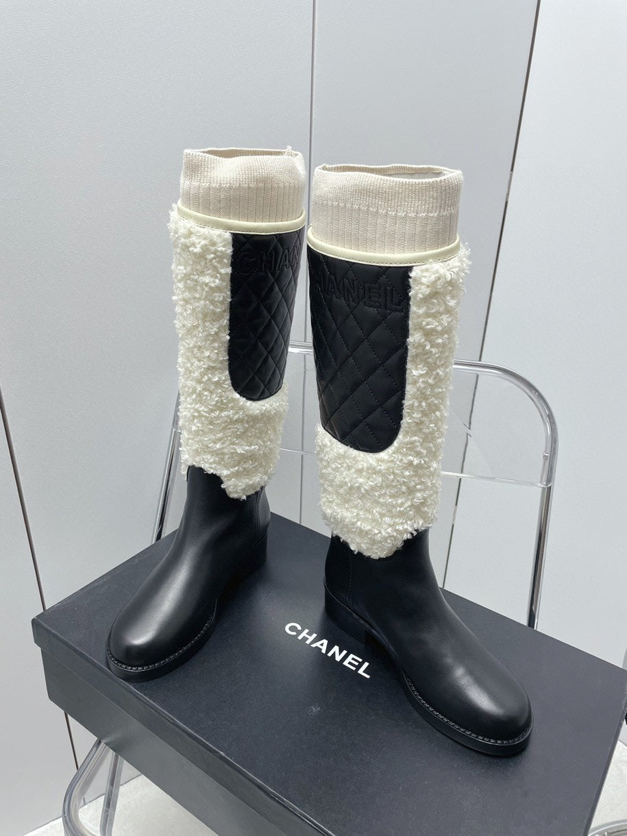 Chanel Women's Boot Shoes G38770 - 35 - View 1