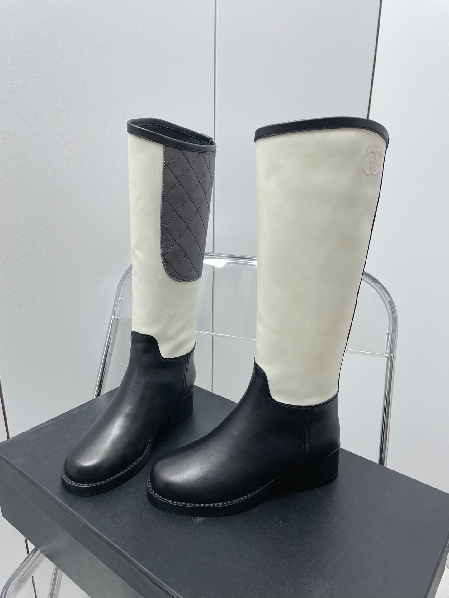 Chanel Women's Boot Shoes G38772 - 35 - View 2